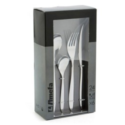 Cutlery set Amefa Actual Metal Steel Stainless steel 24 Pieces