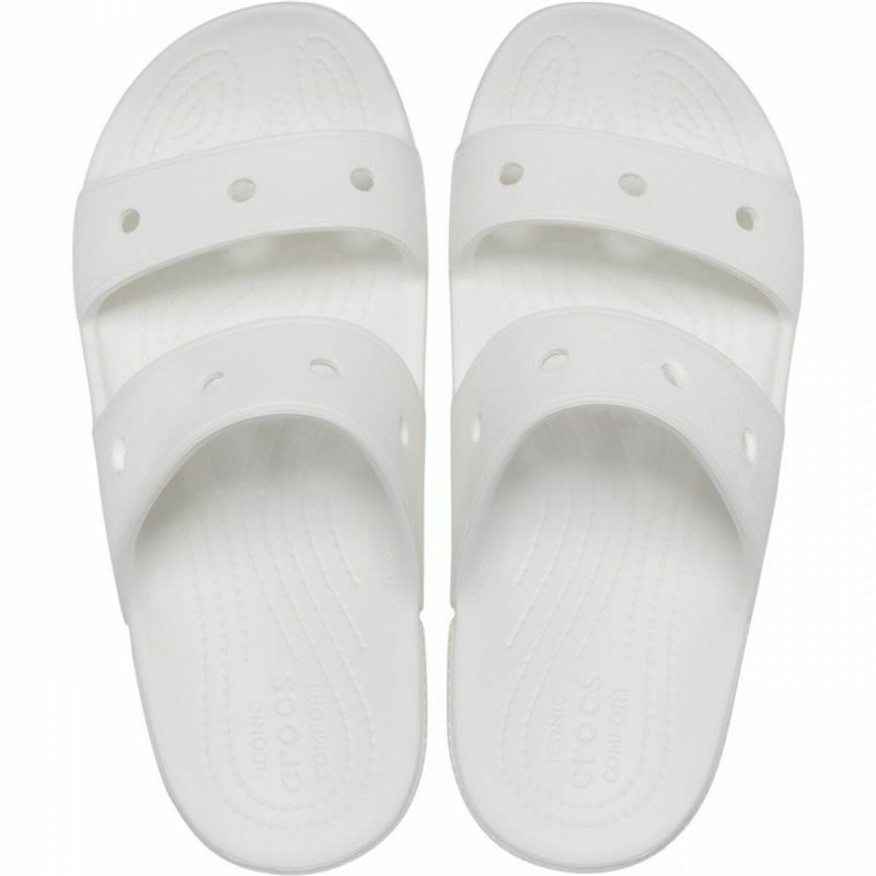 Tongs pour Femmes Crocs Classic Blanc