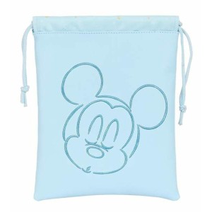 Sac pour snack Mickey Mouse Baby Bleu clair Polyuréthane 20 x 25 cm