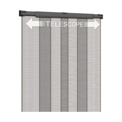 Anti-Mosquito Curtain Schellenberg Anthracite Fibreglass 130 x 220 cm