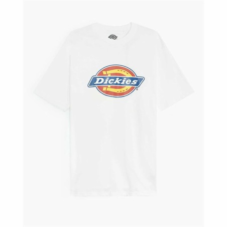 T shirt à manches courtes Dickies Icon Logo Blanc Unisexe