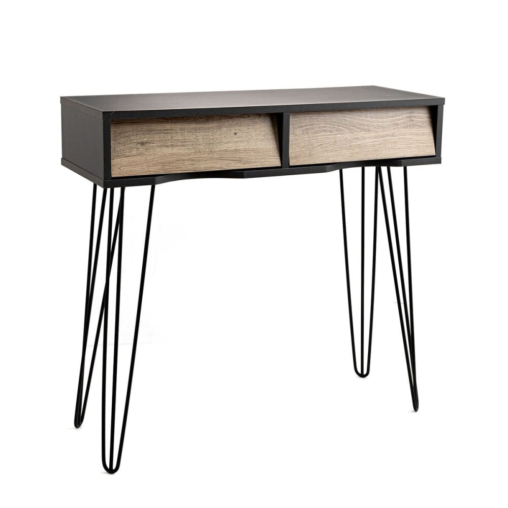 Table d'appoint Vinthera Moa Marron Gris 80 x 76 x 30 cm