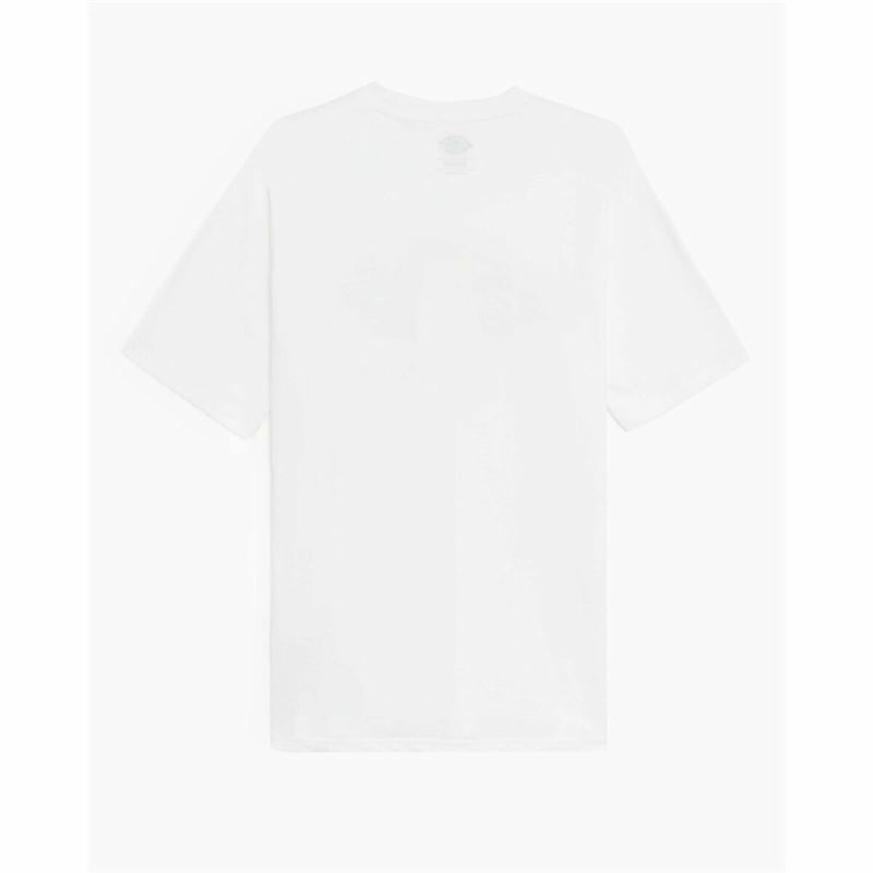 Short Sleeve T-Shirt Dickies Icon Logo White Unisex