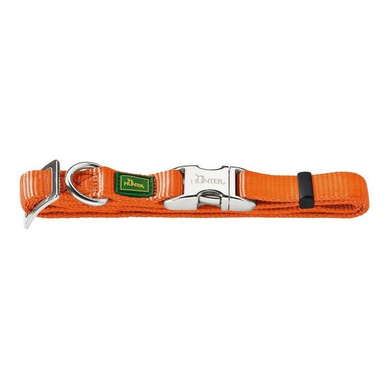 Hundehalsband Hunter Alu-Strong Orange M (40-55 cm)