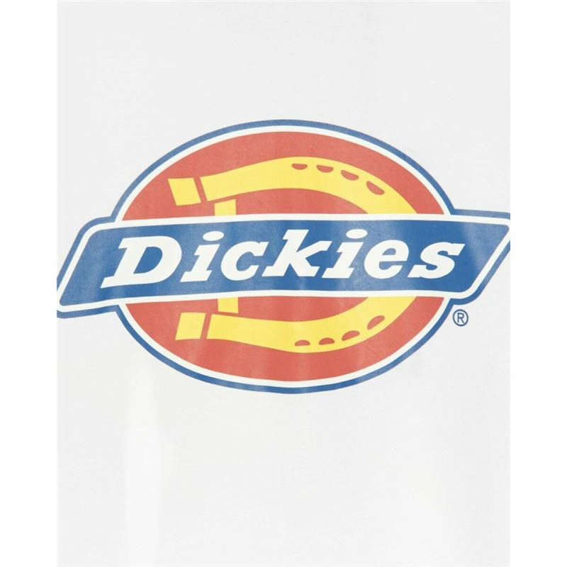 Kurzarm-T-Shirt Dickies Icon Logo Weiß Unisex