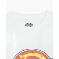 T shirt à manches courtes Dickies Icon Logo Blanc Unisexe