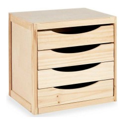 Schubladenschrank 37 x 30 x 39 cm Kiefernholz