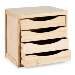 Schubladenschrank 37 x 30 x 39 cm Kiefernholz