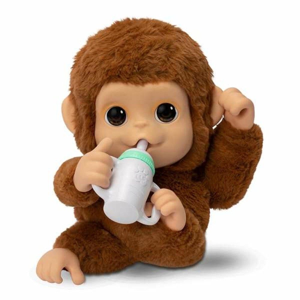 Animal de Compagnie Interactif Famosa My Baby Monkey Little Live Pets