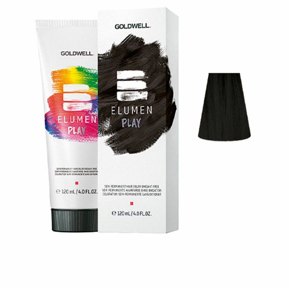 Couleur Semi-permanente Goldwell ELUMEN PLAY black 120 ml