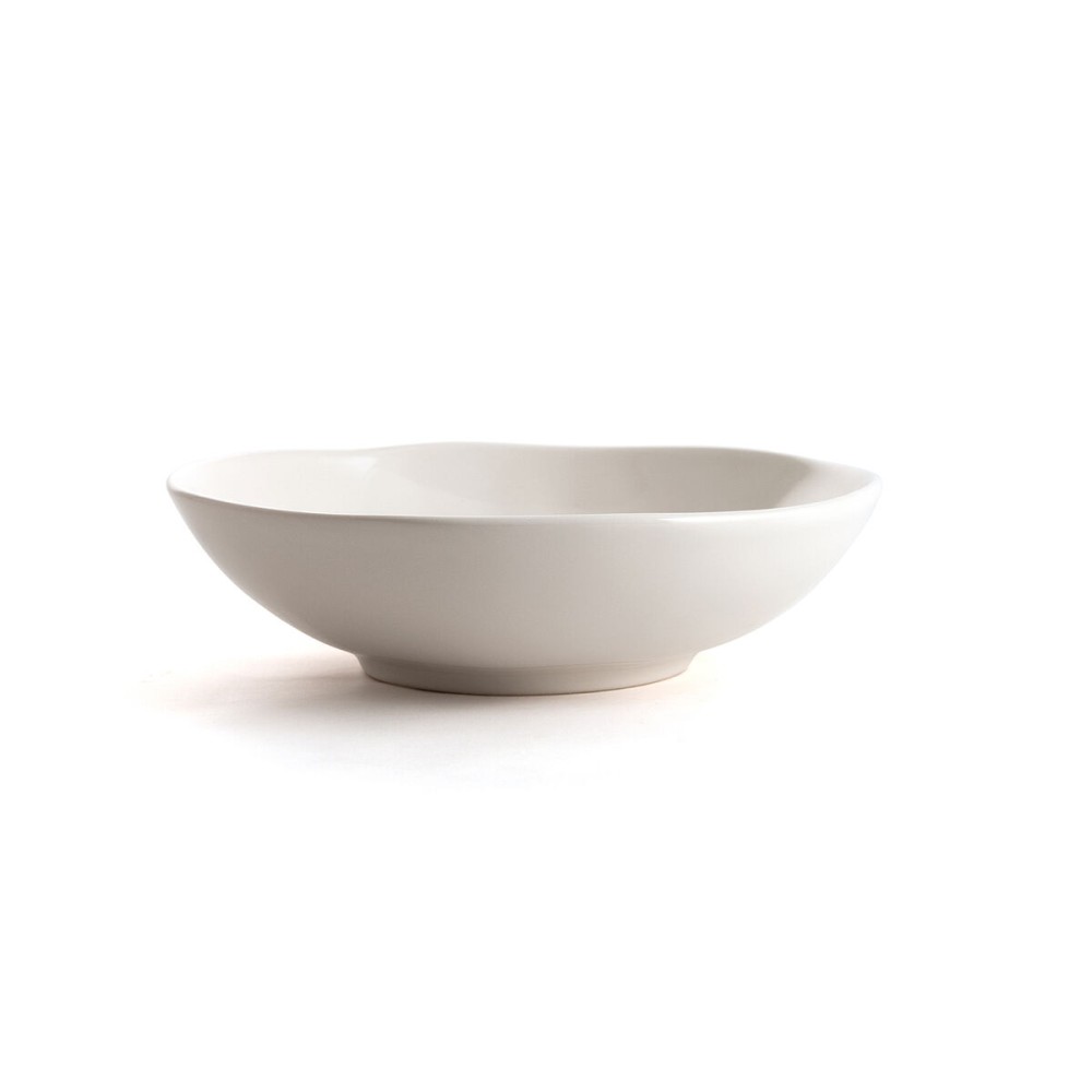 Assiette creuse Bidasoa Cosmos Blanc Céramique 20,5 cm (12 Unités)