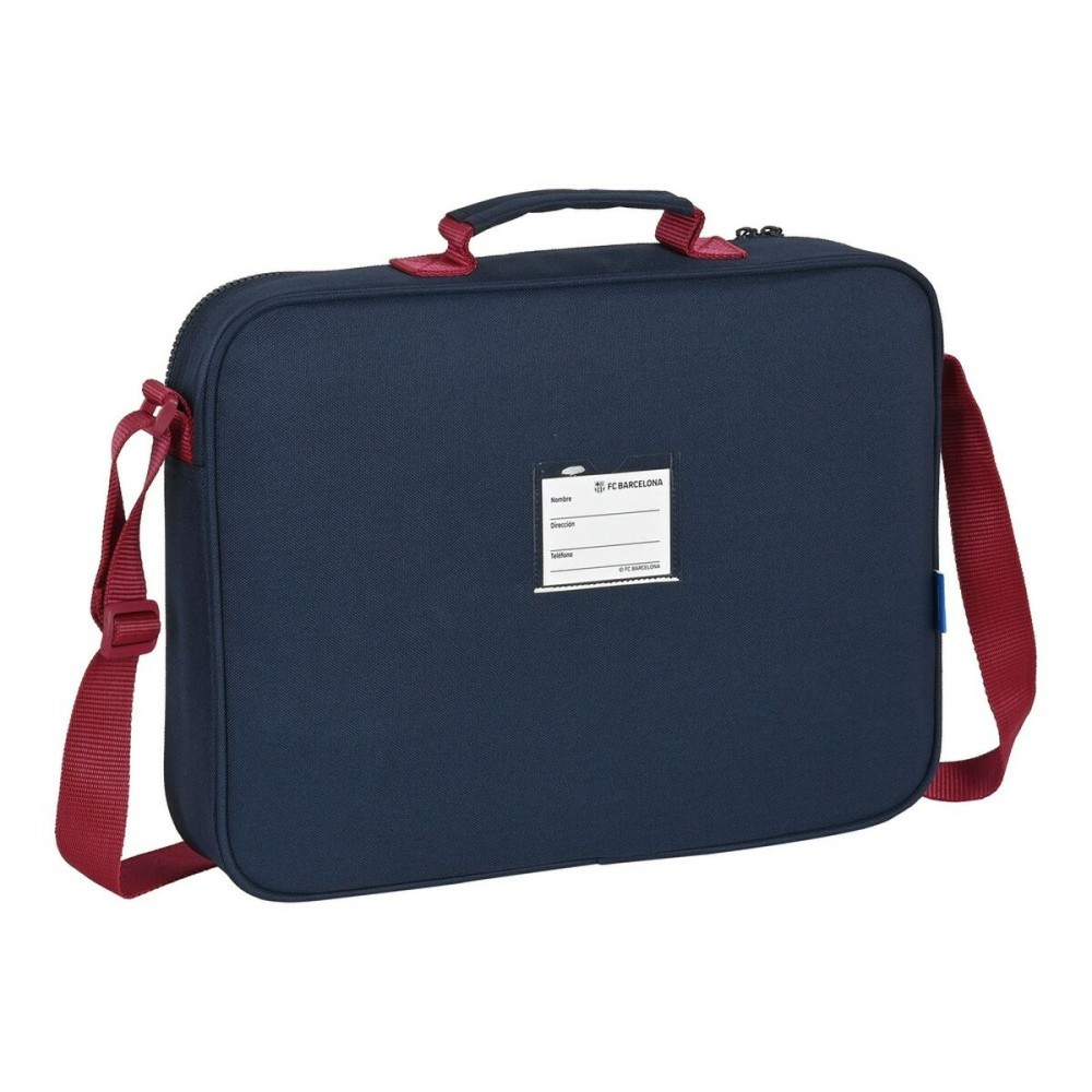 School Satchel F.C. Barcelona Corporativa Blue Maroon (38 x 28 x 6 cm)