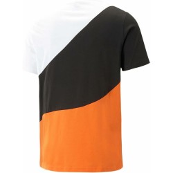 T-Shirt Puma Power Cat Dunkelorange Herren