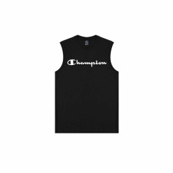 Ärmelloses Herren-T-Shirt Champion Crewneck Schwarz