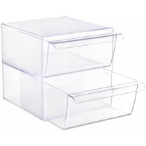 Organisateur polyvalent Archivo 2000 Transparent 19 x 15 x 15 cm