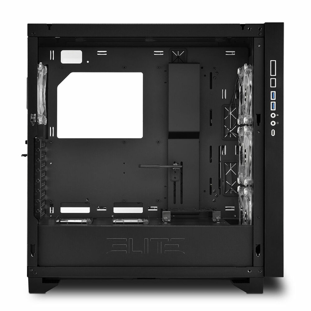 Boîtier ATX semi-tour Sharkoon CA300T Noir RGB