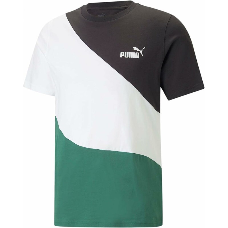 T-shirt Puma Power Cat Green Men