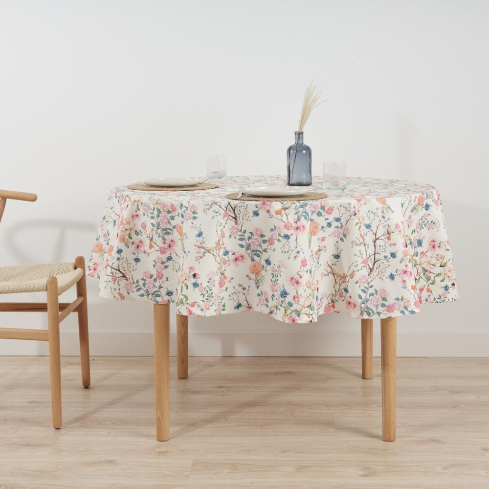 Nappe enduite antitache Belum 0120-341 Multicouleur Ø 180 cm