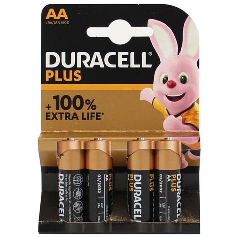 Alkaline Batteries DURACELL Plus Extra LR06 1,5 V (20 Units)