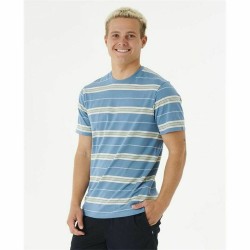 Chemisette Rip Curl Surf Revival Stripe Aigue marine Homme