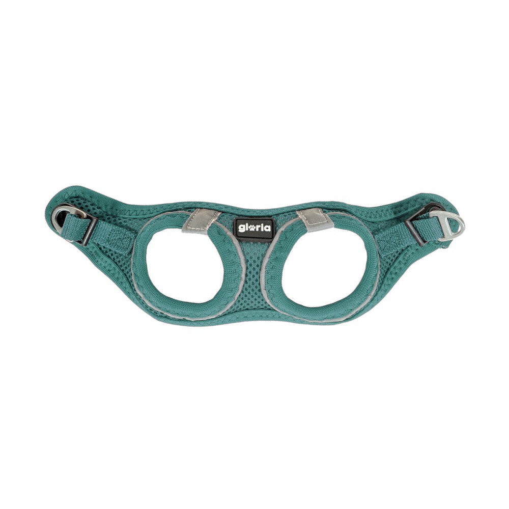 Dog Harness Gloria Trek Star 29,4-32,6 cm 41,4-43 cm Turquoise S