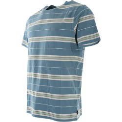 T-Shirt Rip Curl Surf Revival Stripe Aquamarin Herren