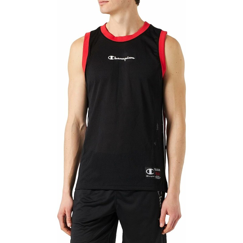 Men's Sleeveless T-shirt Champion Tank Top Black