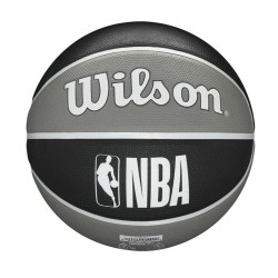 Basketball Ball Wilson Nba Team Tribute Brooklyn Nets Black Natural rubber One size 7