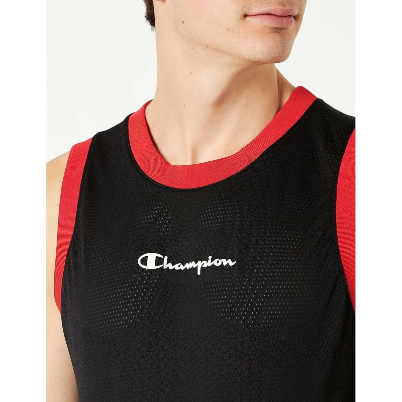 Ärmelloses Herren-T-Shirt Champion Tank Top Schwarz