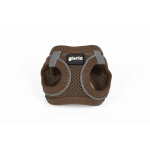 Dog Harness Gloria 31-34,6 cm Brown S 27-28 cm