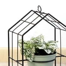 Planter with stand Vinthera Moa Green Metal 20 x 13 x 27 cm (6 Units)