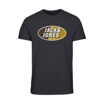 T-shirt à manches courtes homme Jack & Jones JCORAY COLOR TEE SS CREW NECK 12267378 Noir