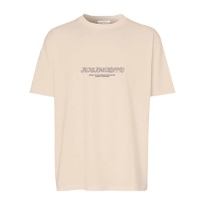 Herren Kurzarm-T-Shirt Jack & Jones JORBRONX TEE SS CREW NECK FST 12263936 Beige