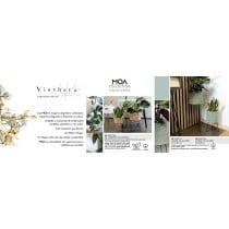 Planter with stand Vinthera Moa Green Metal 17 x 17 x 29,5 cm (6 Units)