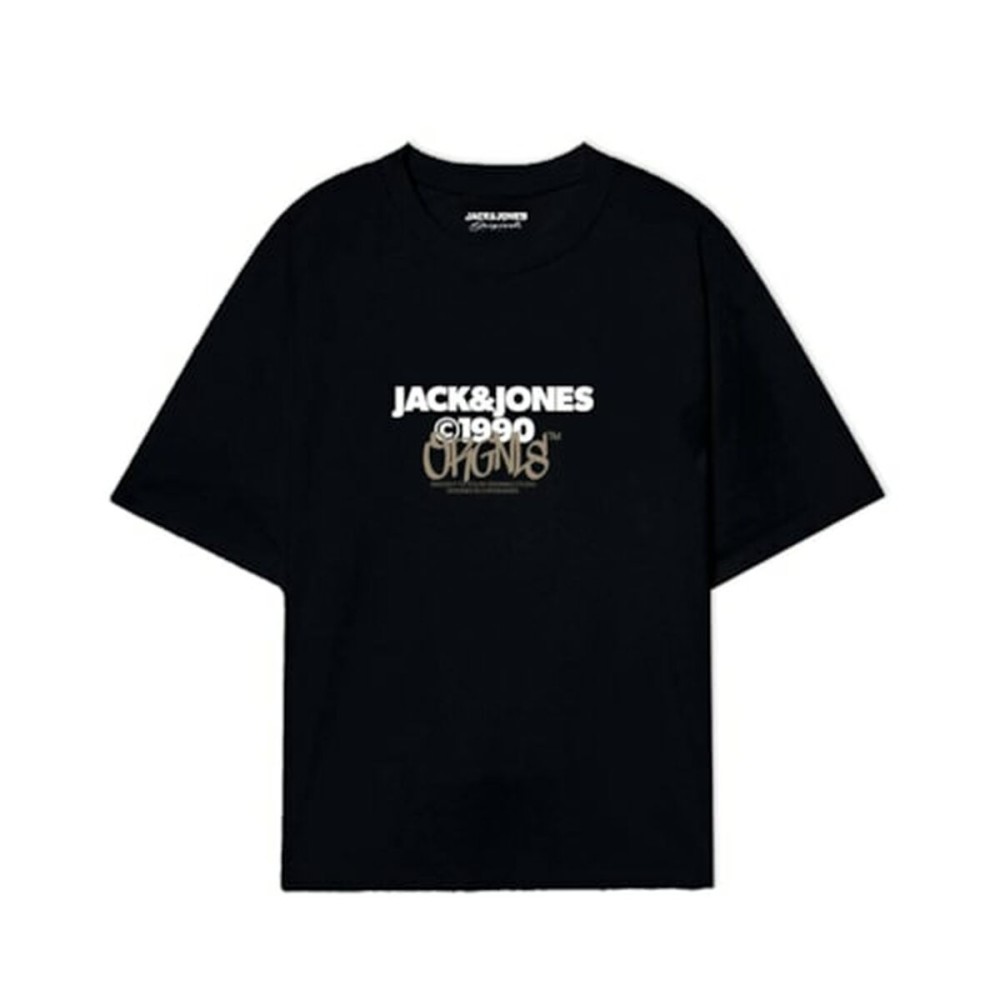 Herren Kurzarm-T-Shirt Jack & Jones JORBUSHWICK TEE SS CREW NECK FST 12263939 Schwarz