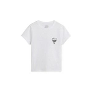 Women’s Short Sleeve T-Shirt Vans Catchers Club Mini White