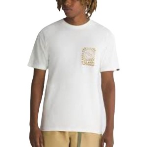 T-shirt à manches courtes homme Vans SUN AND SURF SS TEE VN000G5KFS81 Blanc