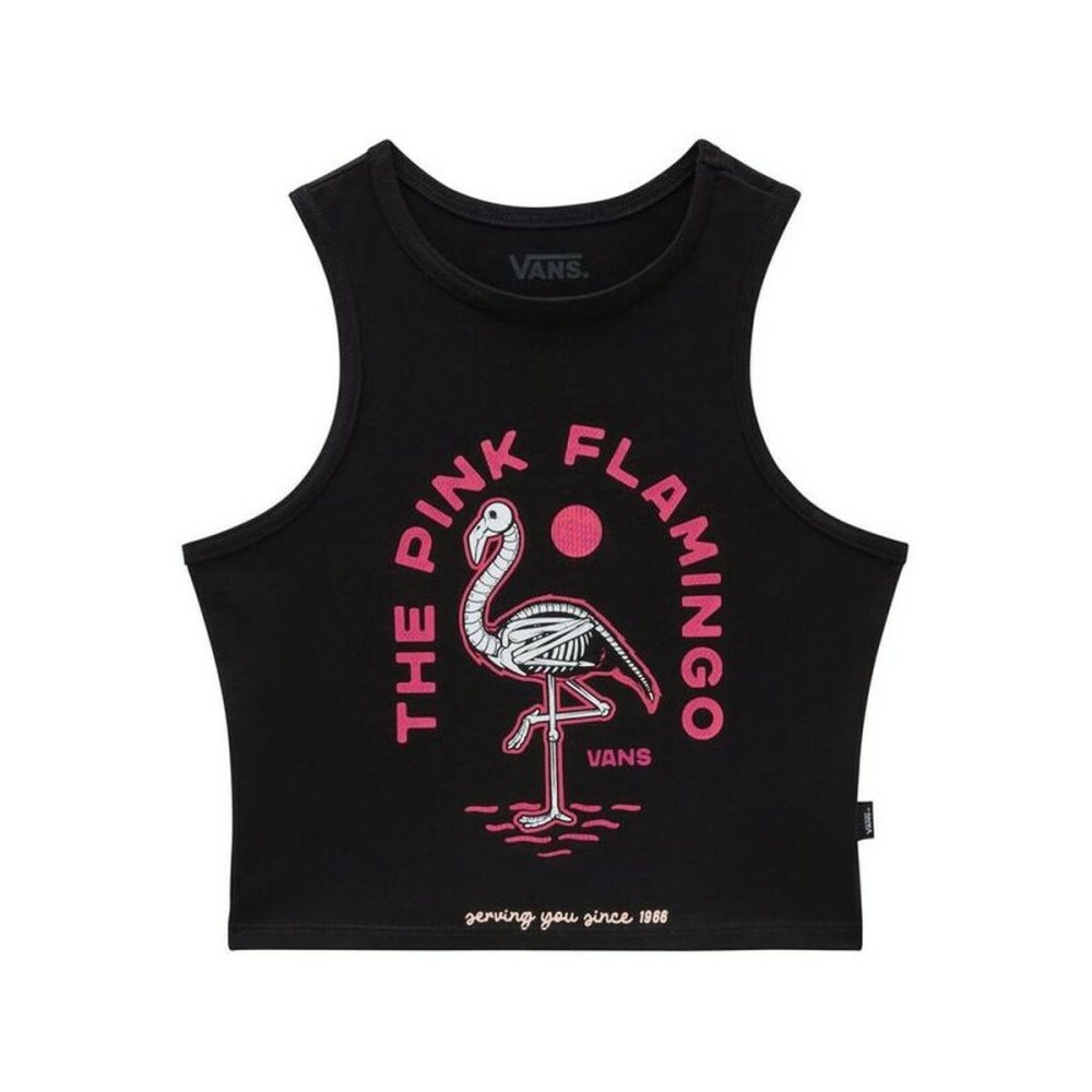 Débardeur Femme Vans FLAMINGHOST FITTED TANK VN000GH8BLK1 Noir