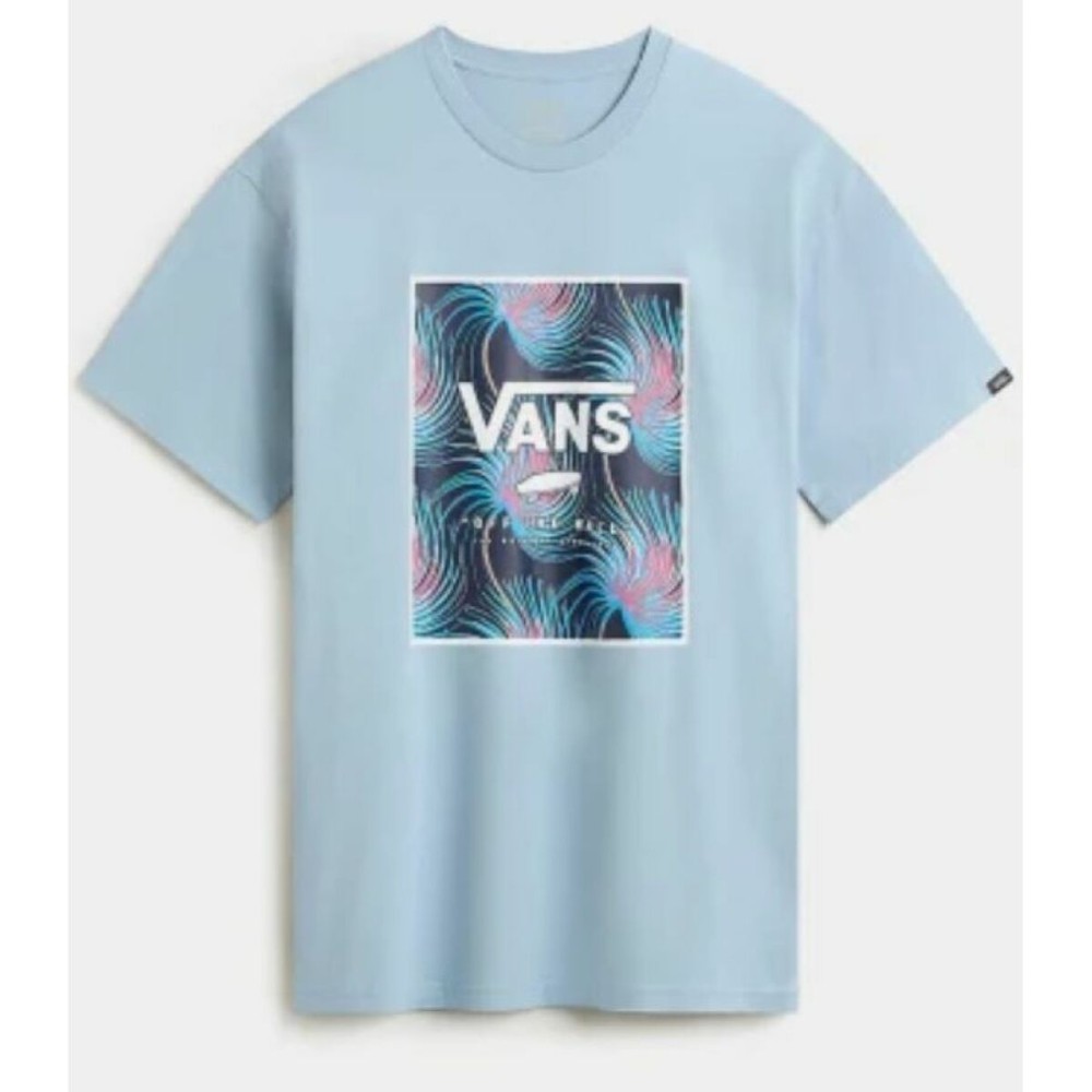 Herren Kurzarm-T-Shirt Vans MN CLASSIC PRINT BOX VN0A5E7YCZI1 Blau