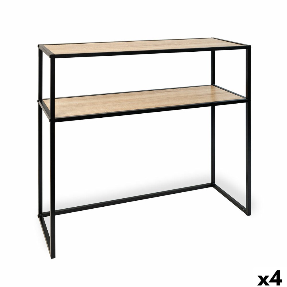 Meuble d'Appoint Vinthera Moa Métal Bois MDF 78 x 27 x 77 cm (4 Unités)