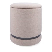 Pouf Vinthera Moa Beige Bois 32 x 40 cm (2 Unités)