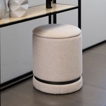 Pouf Vinthera Moa Beige Bois 32 x 40 cm (2 Unités)