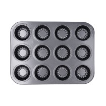 Baking Mould Quid Sweet Grey Grey (12 Units)