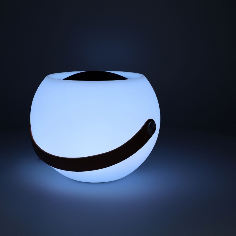 Bluetooth-Lautsprecher mit LED-Lampe KSIX Bubble Weiß 5 W Tragbar