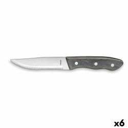 Steakmesser Amefa Hercule Braun Metall 6 Stück 25 cm (Pack 6x)