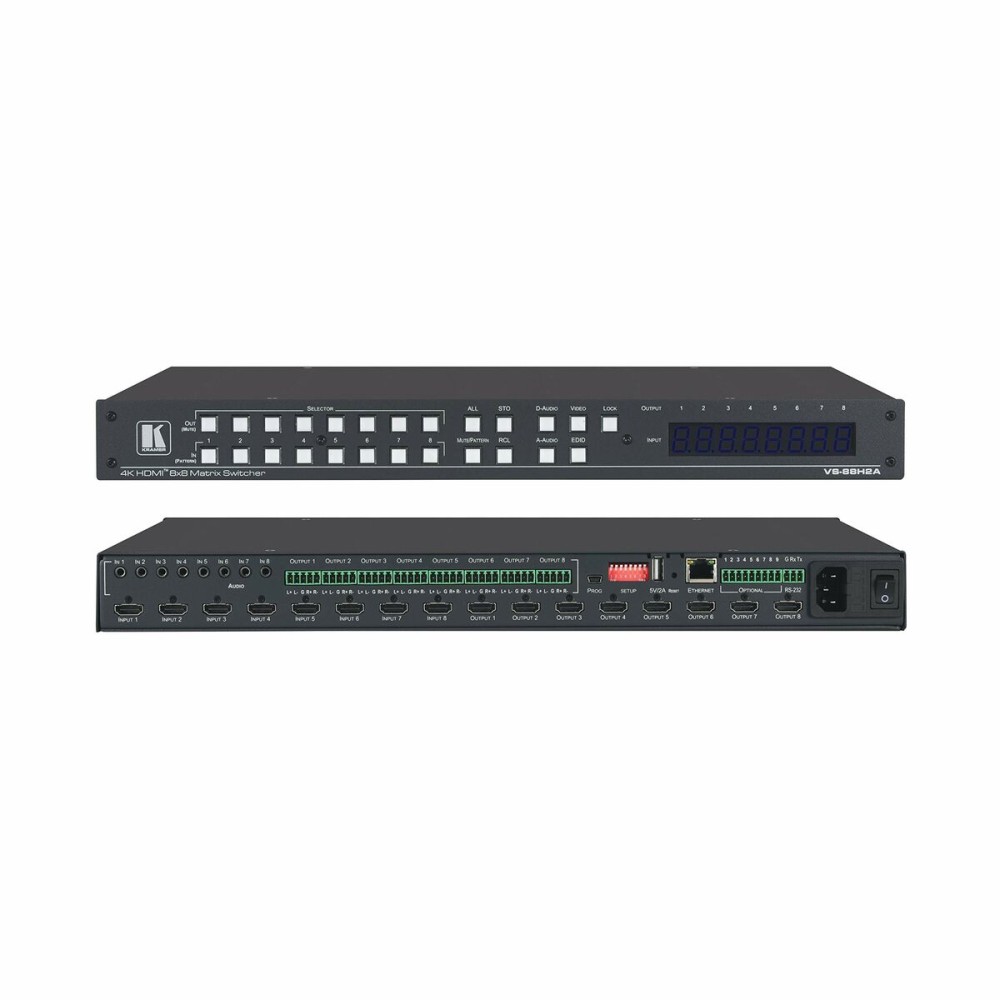 KVM-Switch Kramer 20-08800230 Schwarz