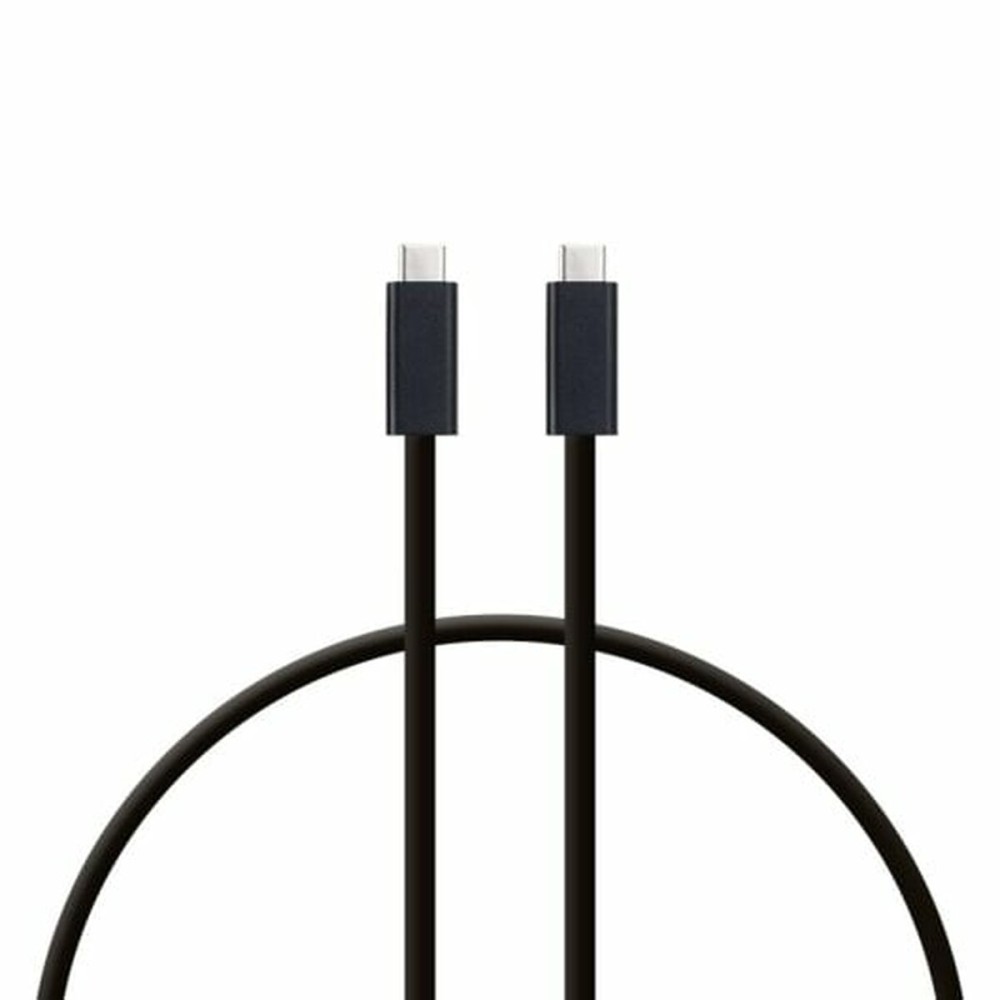 Câble USB-C vers USB-C PcCom Essential Noir 1 m