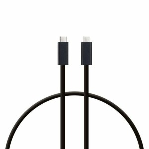 USB-C to USB-C Cable PcCom Essential Black 1 m