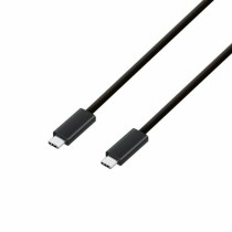 Câble USB-C vers USB-C PcCom Essential Noir 1 m