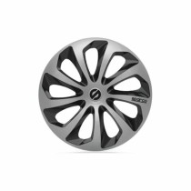 Hubcap Sparco SPC1673SVBK 16" Black/Silver